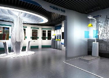 大型企業(yè)展廳設(shè)計(jì)