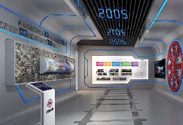 高科技企業(yè)展廳設(shè)計(jì)