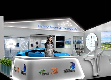 汽車展廳燈光設計