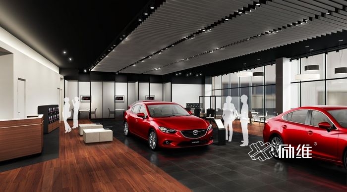 汽車展廳圖